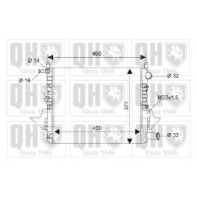 Acquista Radiatore motore da QUINTON HAZELL QER1970 a buon mercato per soli 96,18 €