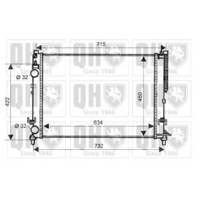 Acquista Radiatore motore da QUINTON HAZELL QER1983 a buon mercato per soli 123,61 €