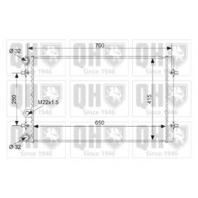 Acquista Radiatore motore da QUINTON HAZELL QER2003 a buon mercato per soli 75,34 €