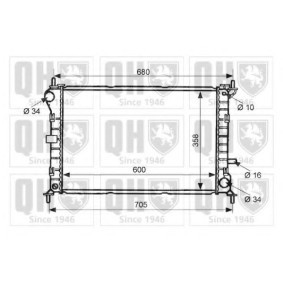 Acquista Radiatore motore da QUINTON HAZELL QER2014 a buon mercato per soli 115,10 €