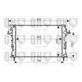 Acquista Radiatore motore da QUINTON HAZELL QER2031 a buon mercato per soli 203,20 €
