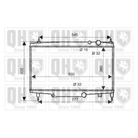 Acquista Radiatore motore da QUINTON HAZELL QER2032 a buon mercato per soli 345,51 €