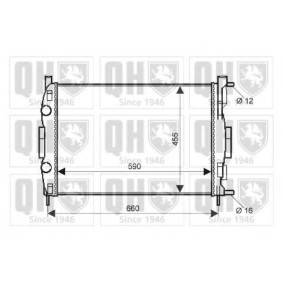 Acquista Radiatore motore da QUINTON HAZELL QER2072 a buon mercato per soli 171,53 €