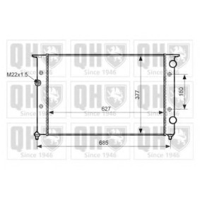 Acquista Radiatore motore da QUINTON HAZELL QER2108 a buon mercato per soli 94,46 €