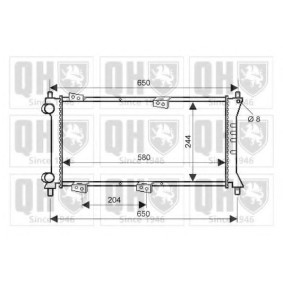 Acquista Radiatore motore da QUINTON HAZELL QER2147 a buon mercato per soli 154,55 €