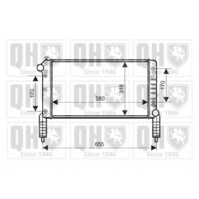 Acquista Radiatore motore da QUINTON HAZELL QER2151 a buon mercato per soli 154,55 €