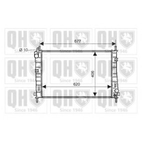 Achetez des Radiateur du moteur QUINTON HAZELL QER2178 à prix pour 222,00 €