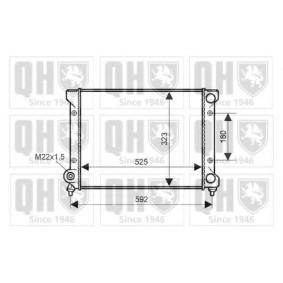 Achetez des Radiateur du moteur QUINTON HAZELL QER2350 à prix pour 77,90 €