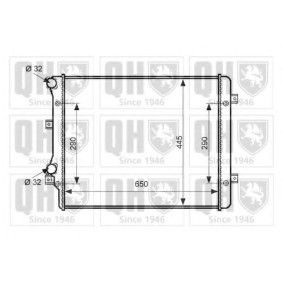 Achetez des Radiateur du moteur QUINTON HAZELL QER2360 à prix pour 246,62 €