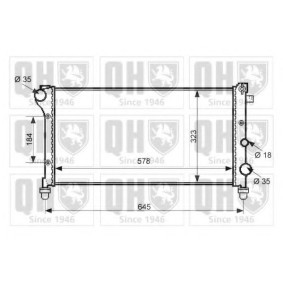 Acquista Radiatore motore da QUINTON HAZELL QER2384 a buon mercato per soli 277,29 €