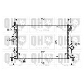 Acquista Radiatore motore da QUINTON HAZELL QER2401 a buon mercato per soli 219,66 €