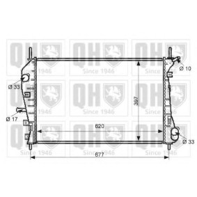 Acquista Radiatore motore da QUINTON HAZELL QER2404 a buon mercato per soli 292,64 €