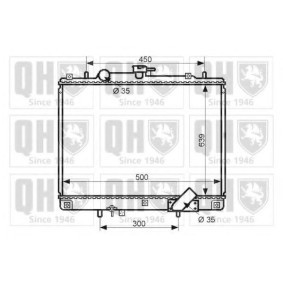 Achetez des Radiateur du moteur QUINTON HAZELL QER2434 à prix pour 458,99 €