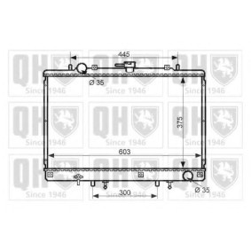 Achetez des Radiateur du moteur QUINTON HAZELL QER2436 à prix pour 535,16 €