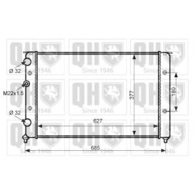 Acquista Radiatore motore da QUINTON HAZELL QER2499 a buon mercato per soli 113,40 €