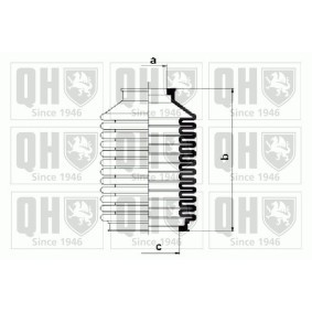 Achetez des Jeu de joint-soufflet, direction QUINTON HAZELL QG1083 à prix pour 15,42 €