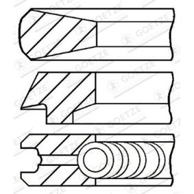 Comprar Juego de aros de pistón de GOETZE ENGINE 08-122000-00 a bajo precio de 46,37 €