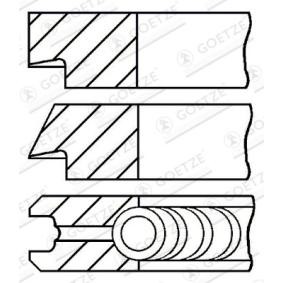Comprar Juego de aros de pistón de GOETZE ENGINE 08-124700-00 a bajo precio de 34,78 €