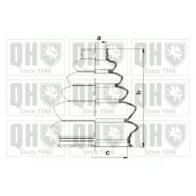 Achetez des Jeu de joint-soufflet, arbre de commande QUINTON HAZELL QJB854 à prix pour 28,73 €