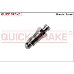 Comprar Válvula / tornillo de purga de aire de QUICK BRAKE 0100 a bajo precio de 0,59 €