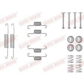 Köp Monteringssats för bromsbackar (parkeringsbroms) av QUICK BRAKE 105-0011 till det låga priset 62,09 kr