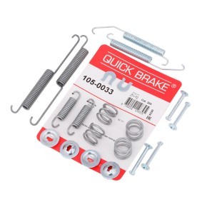 Köp Monteringssats, bromsbackar av QUICK BRAKE 105-0033 till det låga priset 117,63 kr