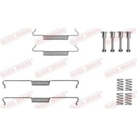 Comprar Juego de accesorios, zapatas de freno de estacionamiento de QUICK BRAKE 105-0041 a bajo precio de 6,22 €