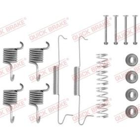 Comprar Juego de accesorios, zapatas de freno de QUICK BRAKE 105-0531 a bajo precio de 19,11 €