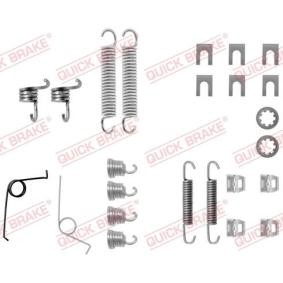 Comprar Juego de accesorios, zapatas de freno de QUICK BRAKE 105-0545 a bajo precio de 5,13 €