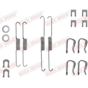 Köp Monteringssats, bromsbackar av QUICK BRAKE 105-0557 till det låga priset 116,12 kr