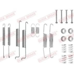 Comprar Juego de accesorios, zapatas de freno de QUICK BRAKE 105-0597 a bajo precio de 10,37 €
