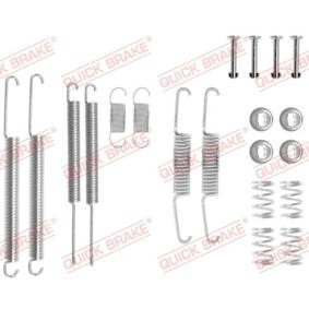 Comprar Juego de accesorios, zapatas de freno de QUICK BRAKE 105-0598 a bajo precio de 9,21 €