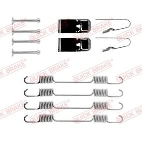 Köp Monteringssats, bromsbackar av QUICK BRAKE 105-0602 till det låga priset 228,79 kr