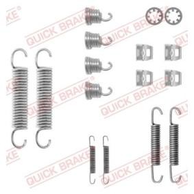 Köp Monteringssats, bromsbackar av QUICK BRAKE 105-0612 till det låga priset 166,74 kr
