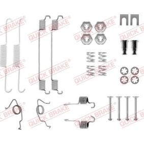 Comprar Juego de accesorios, zapatas de freno de QUICK BRAKE 105-0626 a bajo precio de 13,53 €