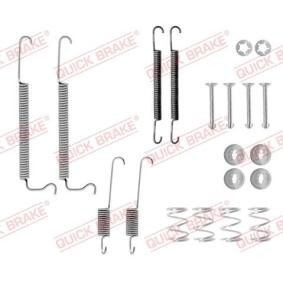 Comprar Juego de accesorios, zapatas de freno de QUICK BRAKE 105-0628 a bajo precio de 6,40 €