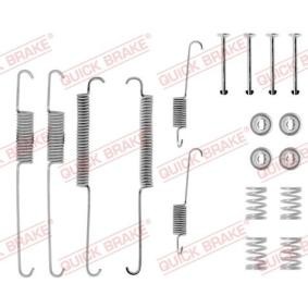 Comprar Juego de accesorios, zapatas de freno de QUICK BRAKE 105-0640 a bajo precio de 10,43 €