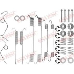 Comprar Juego de accesorios, zapatas de freno de QUICK BRAKE 105-0642 a bajo precio de 19,39 €