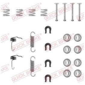 Comprar Juego de accesorios, zapatas de freno de QUICK BRAKE 105-0655 a bajo precio de 9,21 €