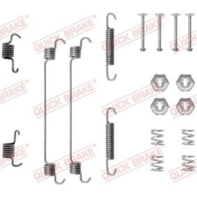 Köp Monteringssats, bromsbackar av QUICK BRAKE 105-0657 till det låga priset 136,84 kr