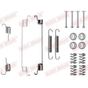 Comprar Juego de accesorios, zapatas de freno de QUICK BRAKE 105-0672 a bajo precio de 9,68 €