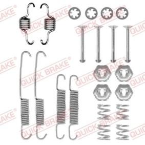 Comprar Juego de accesorios, zapatas de freno de QUICK BRAKE 105-0673 a bajo precio de 10,13 €