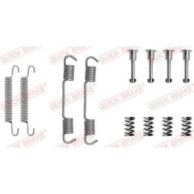 Comprar Juego de accesorios, zapatas de freno de estacionamiento de QUICK BRAKE 105-0708 a bajo precio de 9,68 €