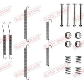 Comprar Juego de accesorios, zapatas de freno de estacionamiento de QUICK BRAKE 105-0713 a bajo precio de 9,47 €