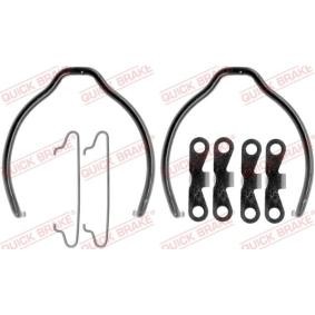 Comprar Juego de accesorios, zapatas de freno de estacionamiento de QUICK BRAKE 105-0721 a bajo precio de 22,92 €