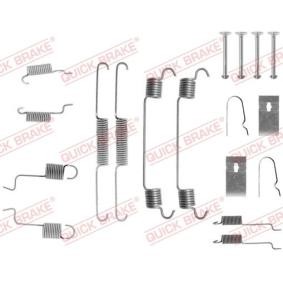 Köp Monteringssats, bromsbackar av QUICK BRAKE 105-0742 till det låga priset 213,02 kr