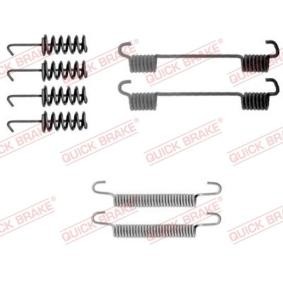Köp Monteringssats för bromsbackar (parkeringsbroms) av QUICK BRAKE 105-0775 till det låga priset 76,51 kr