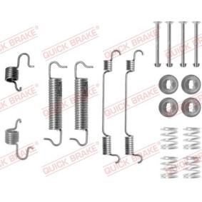 Köp Monteringssats, bromsbackar av QUICK BRAKE 105-0780 till det låga priset 145,24 kr