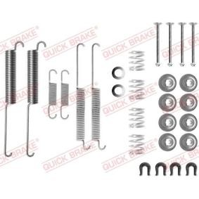 Comprar Juego de accesorios, zapatas de freno de QUICK BRAKE 105-0787 a bajo precio de 8,86 €