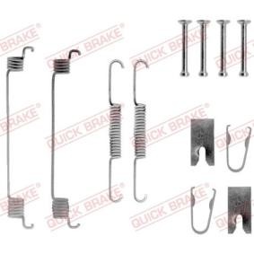Comprar Juego de accesorios, zapatas de freno de QUICK BRAKE 105-0789 a bajo precio de 7,39 €
